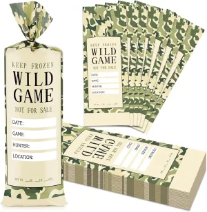 140 Pack 1Lb Wild Game Freezer Bags Hunting Meat Packaging for Ground Meat