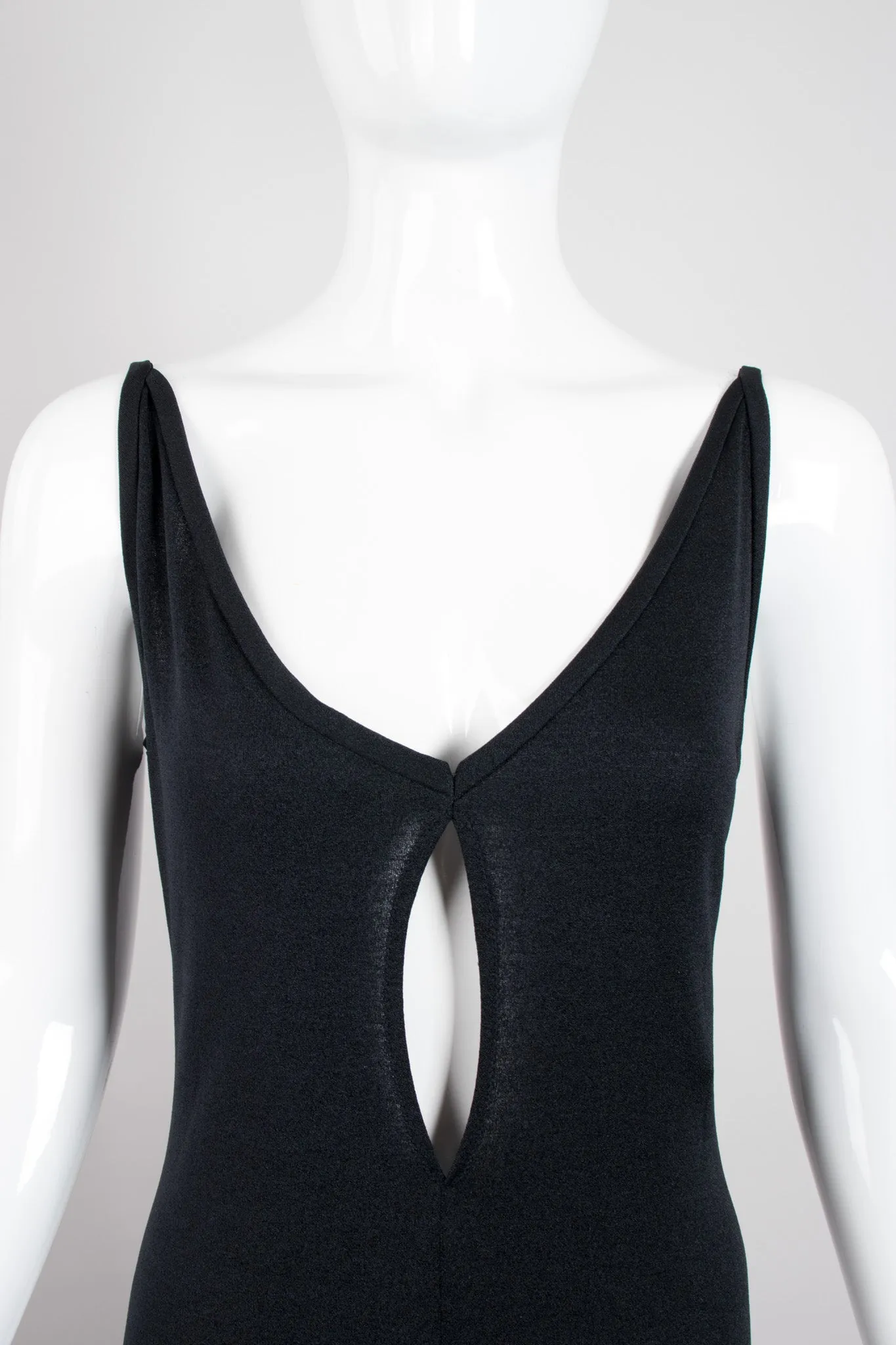 4U2 Keyhole Appliqué Jersey Dress