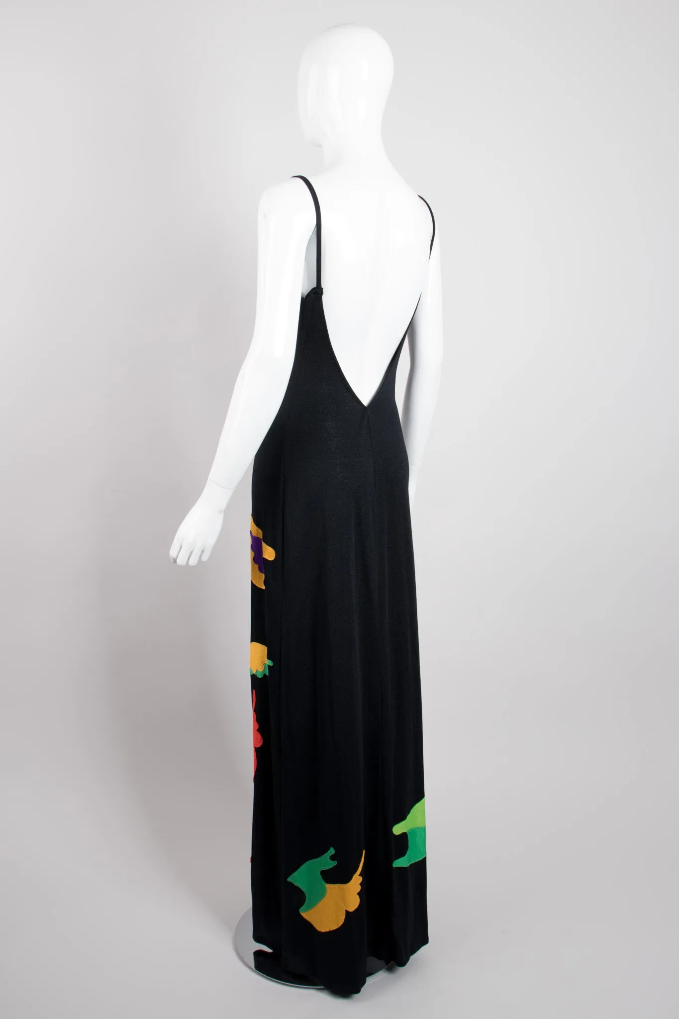 4U2 Keyhole Appliqué Jersey Dress