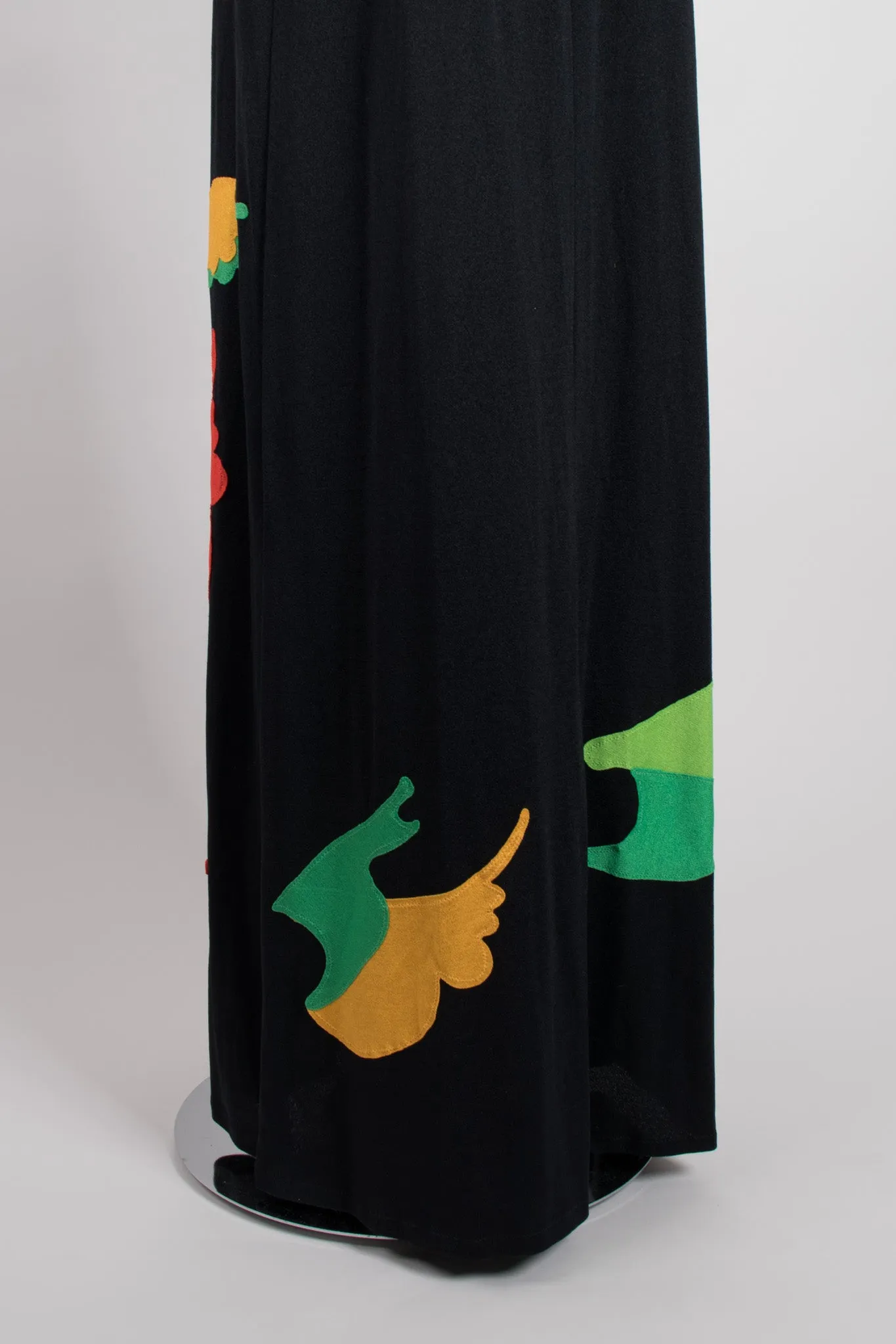 4U2 Keyhole Appliqué Jersey Dress