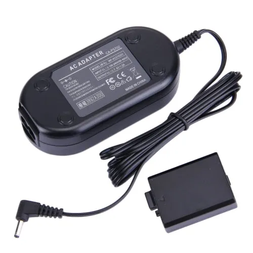 ACK-E5 7.4V 2A Camera AC Power Adapter Set for Canon EOS 500D/450D/1000D(Black)   Lead Time: 1~3 Days.