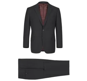 Alessandro Vitello by Renoir Slim Fit Solid Notch Lapel 2-Piece Suit 2110-1