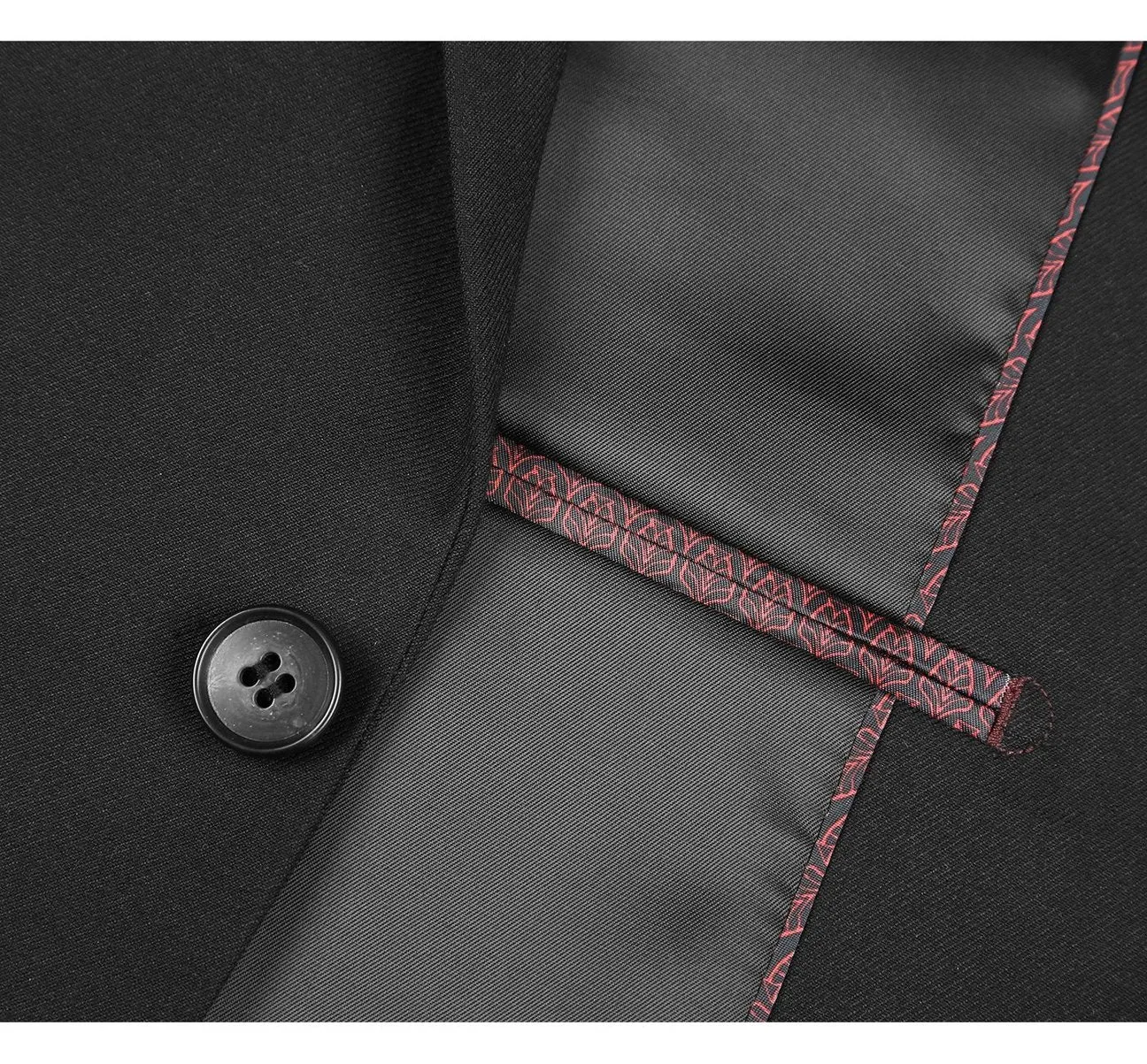 Alessandro Vitello by Renoir Slim Fit Solid Notch Lapel 2-Piece Suit 2110-1