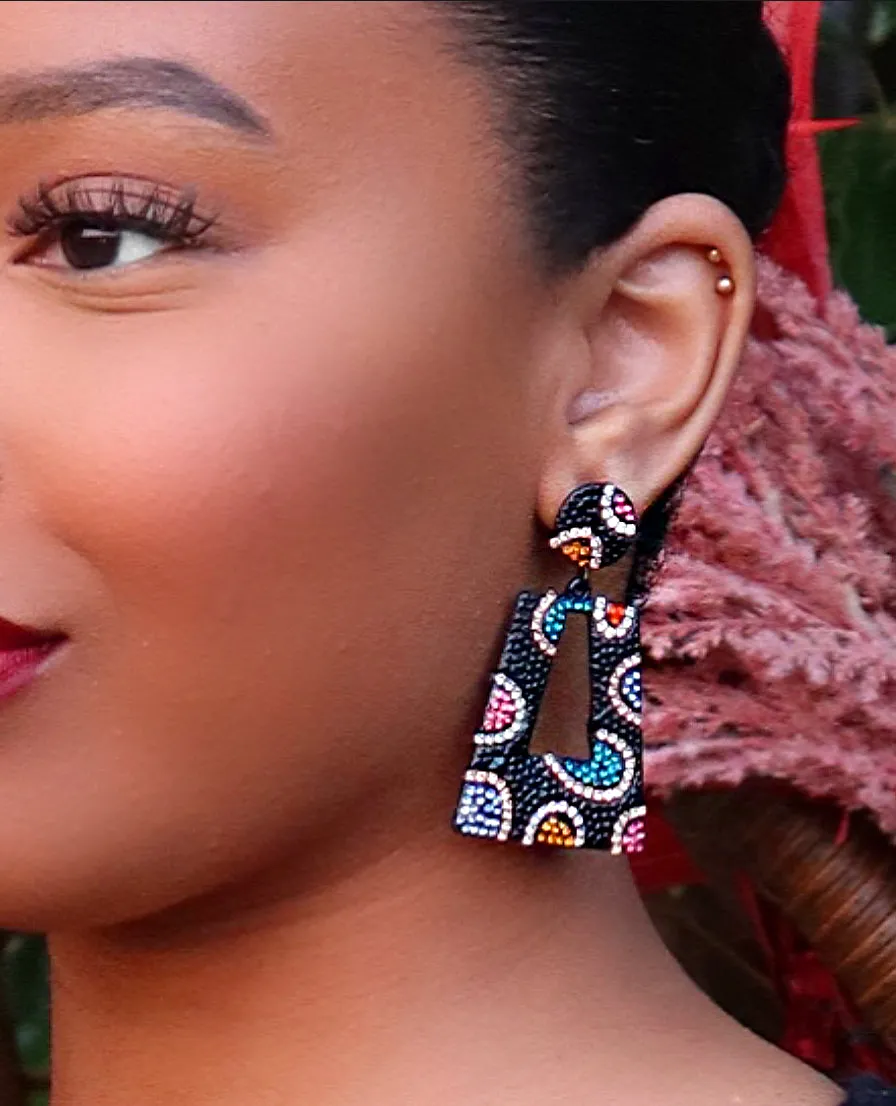 All That Black Earrings