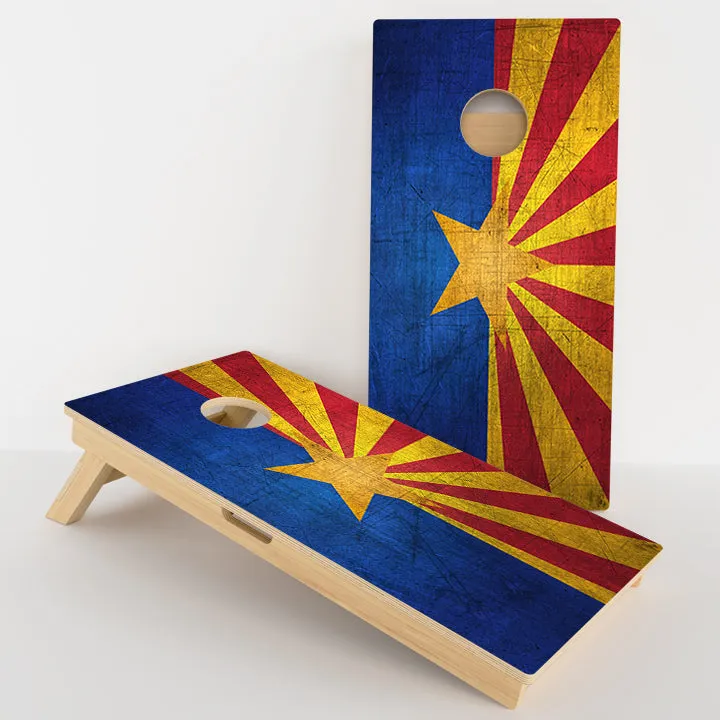 Arizona Flag Professional Cornhole Boards