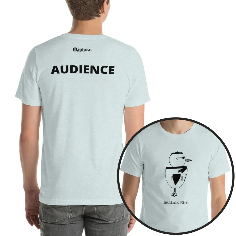 Audience Black Print Unisex T-Shirt