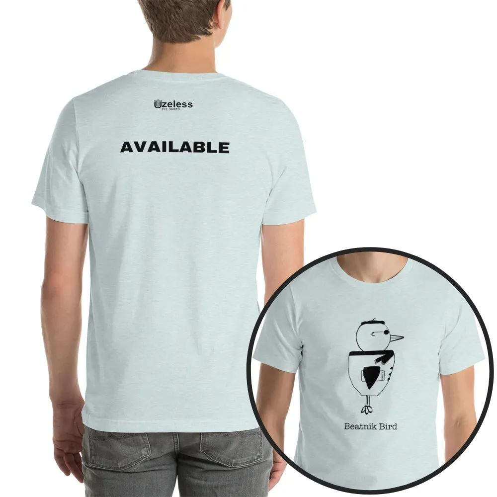 Available Black Print Unisex T-Shirt