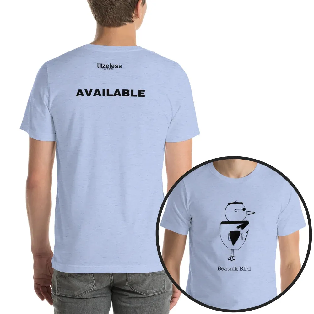 Available Black Print Unisex T-Shirt