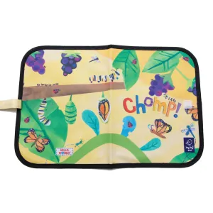 Backyard Bugs Dry Erase Wipe Fold   Go Place Mat and Chalk Mat
