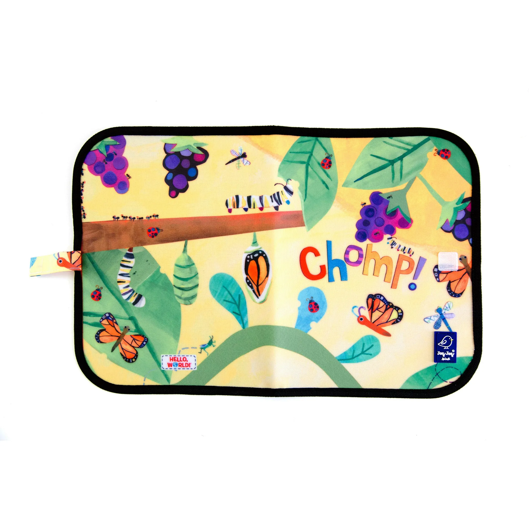 Backyard Bugs Dry Erase Wipe Fold   Go Place Mat and Chalk Mat