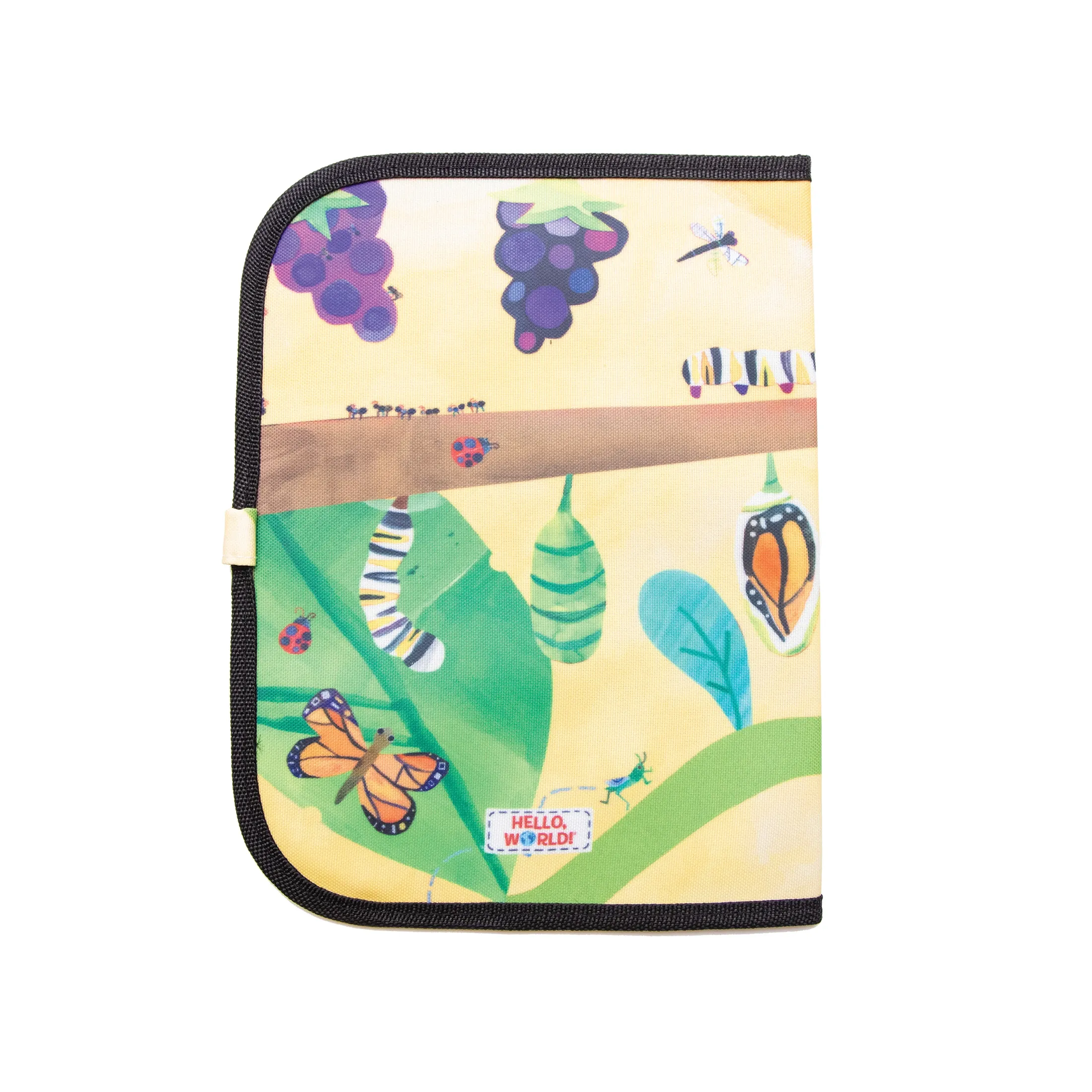 Backyard Bugs Dry Erase Wipe Fold   Go Place Mat and Chalk Mat