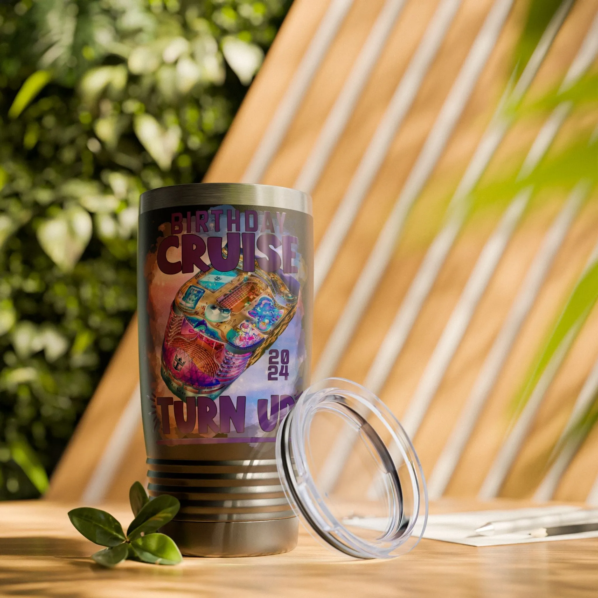 Birthday Cruise Turn-Up Tumbler