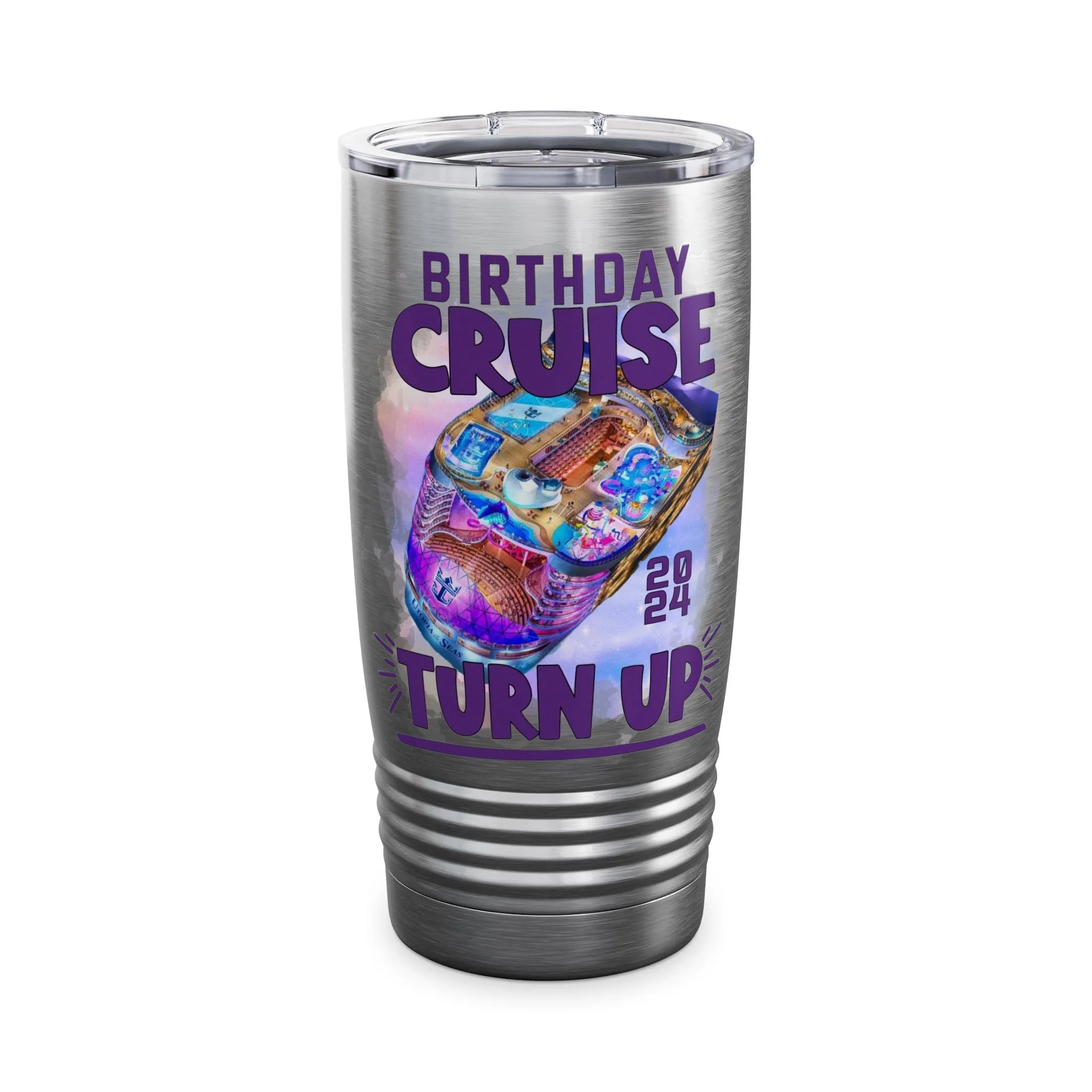Birthday Cruise Turn-Up Tumbler