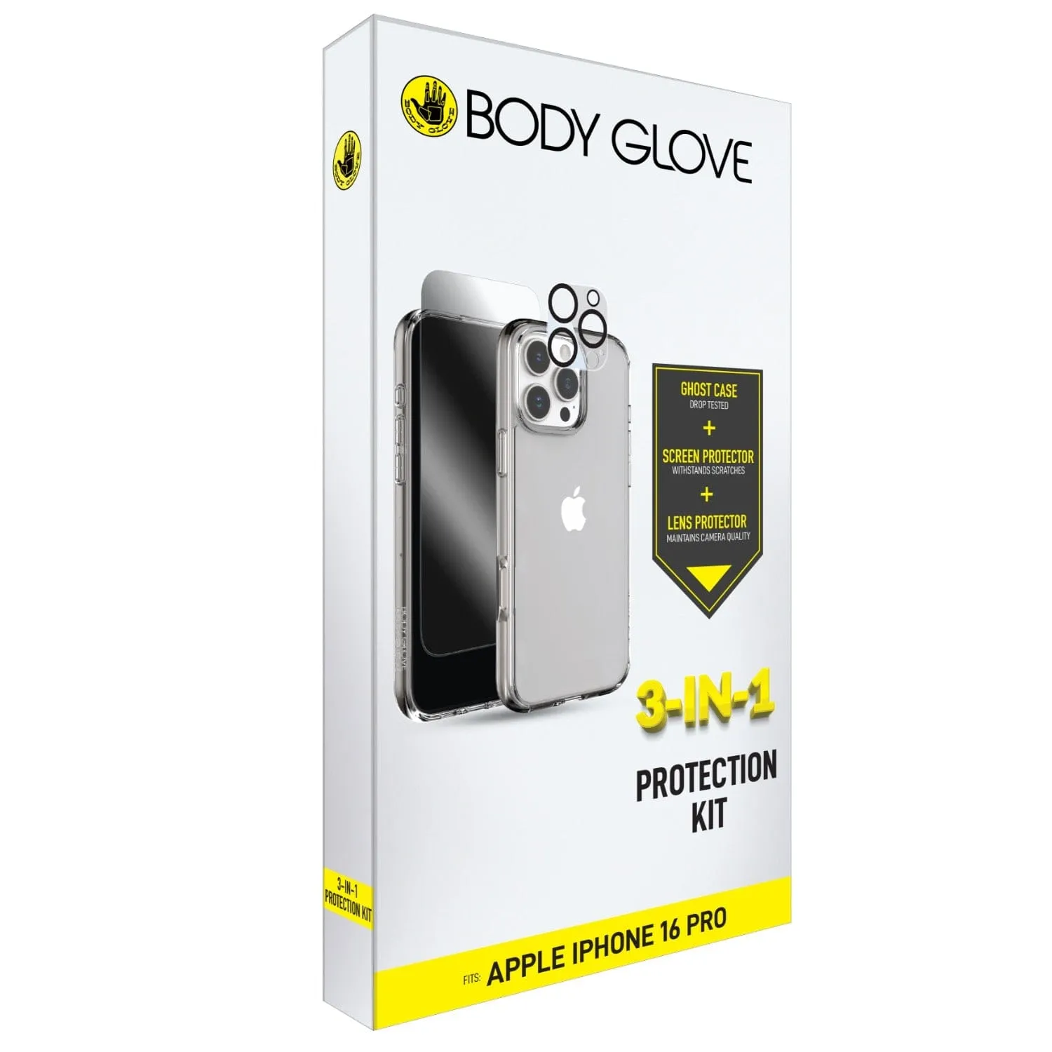 Body Glove 3-In-1 Protection Bundle – Apple iPhone 16 Pro
