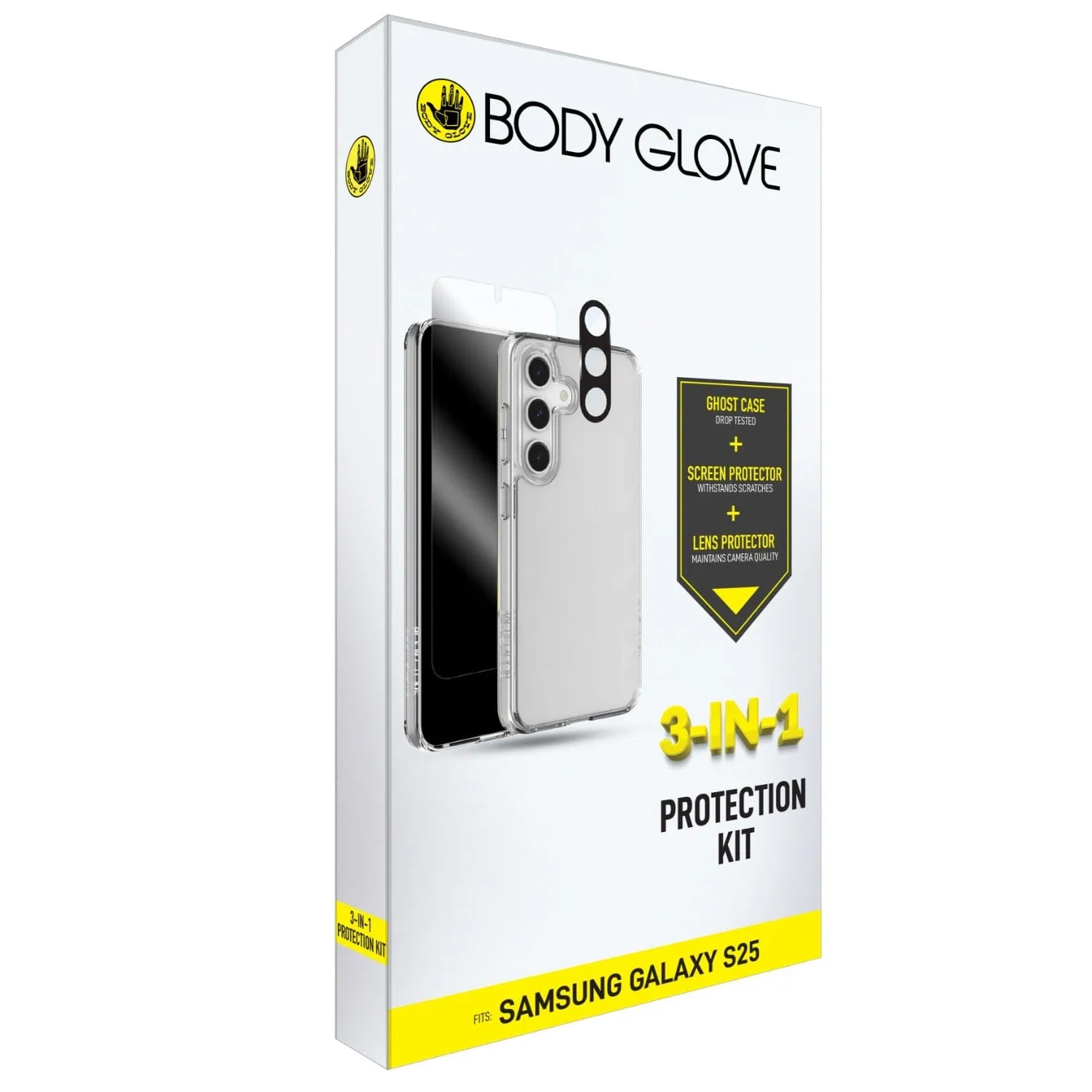 Body Glove Samsung Galaxy S25 3 In 1 Protection Bundle