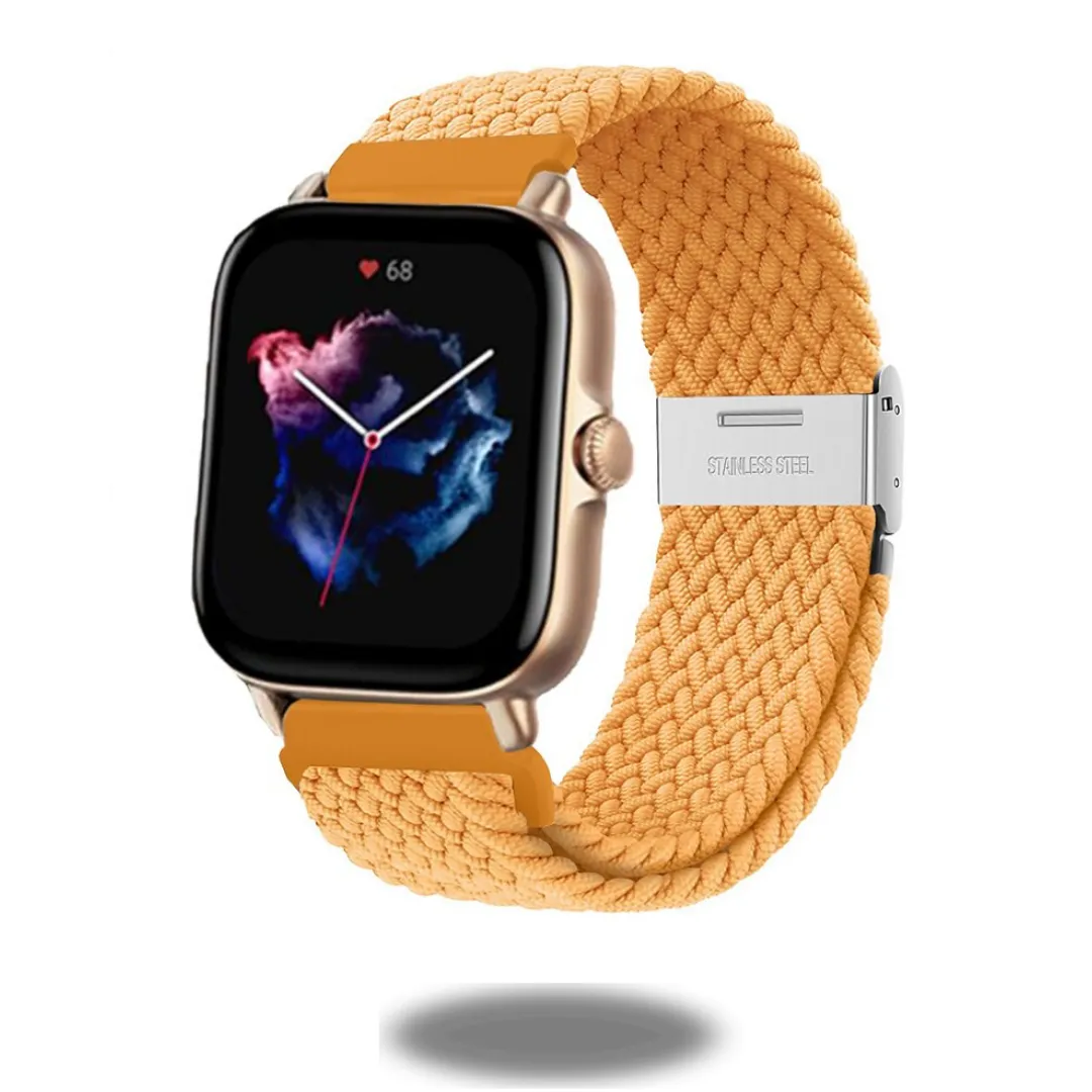 Braided Nylon Adjustable Band for Amazfit Watch