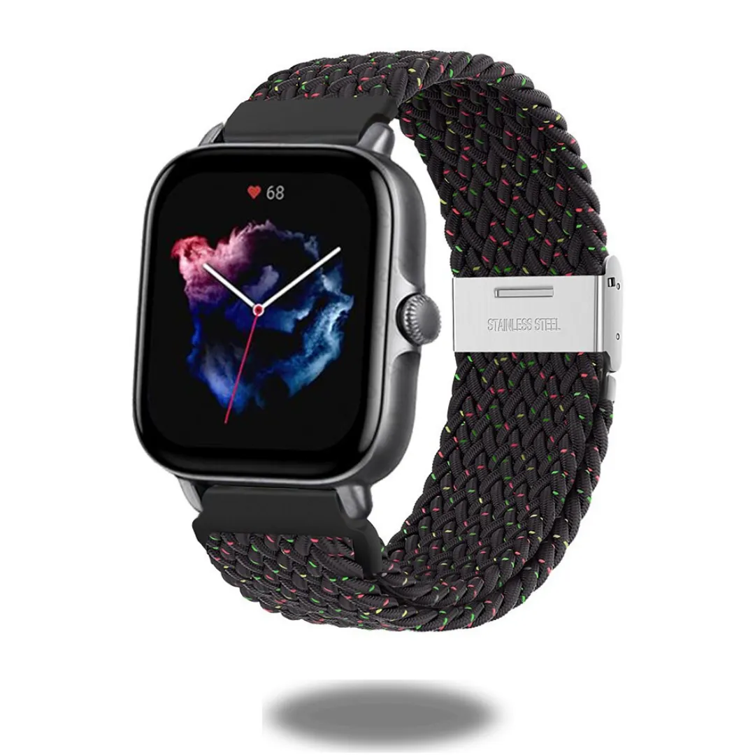 Braided Nylon Adjustable Band for Amazfit Watch