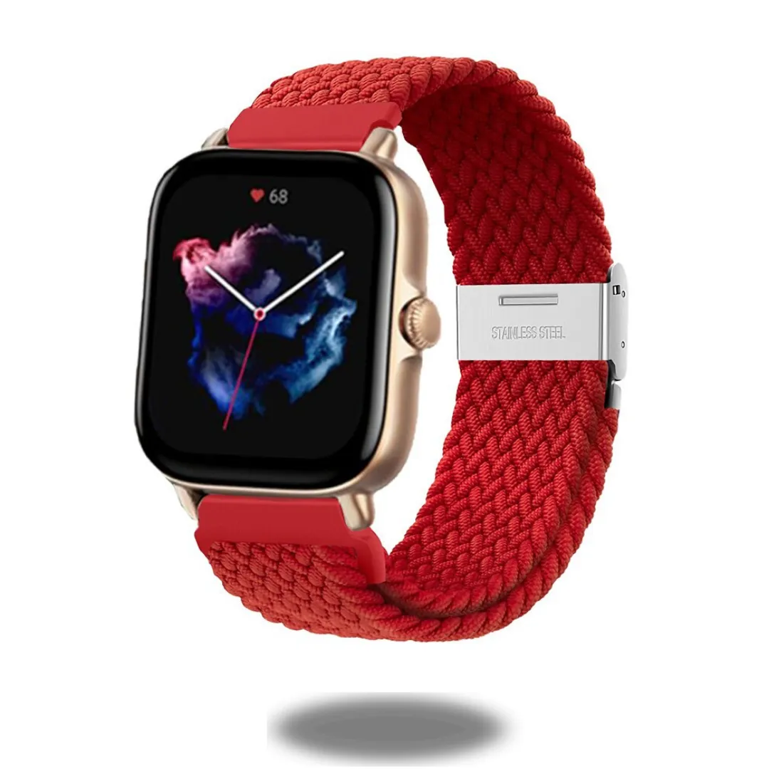 Braided Nylon Adjustable Band for Amazfit Watch