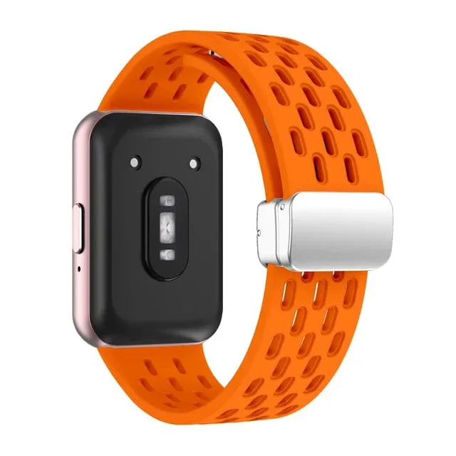 Breathable Magnetic Sports Watch Band For Samsung Fit 3