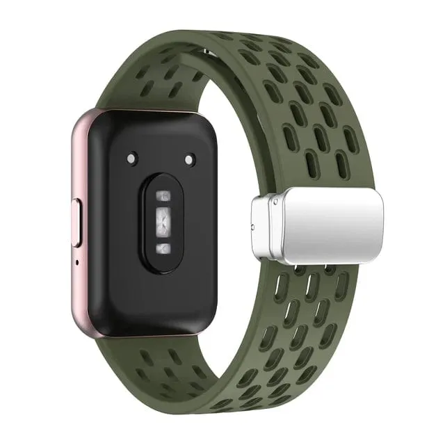 Breathable Magnetic Sports Watch Band For Samsung Fit 3