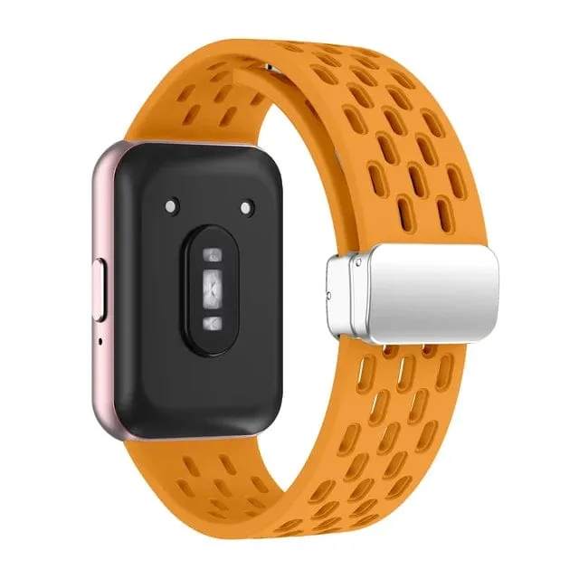 Breathable Magnetic Sports Watch Band For Samsung Fit 3