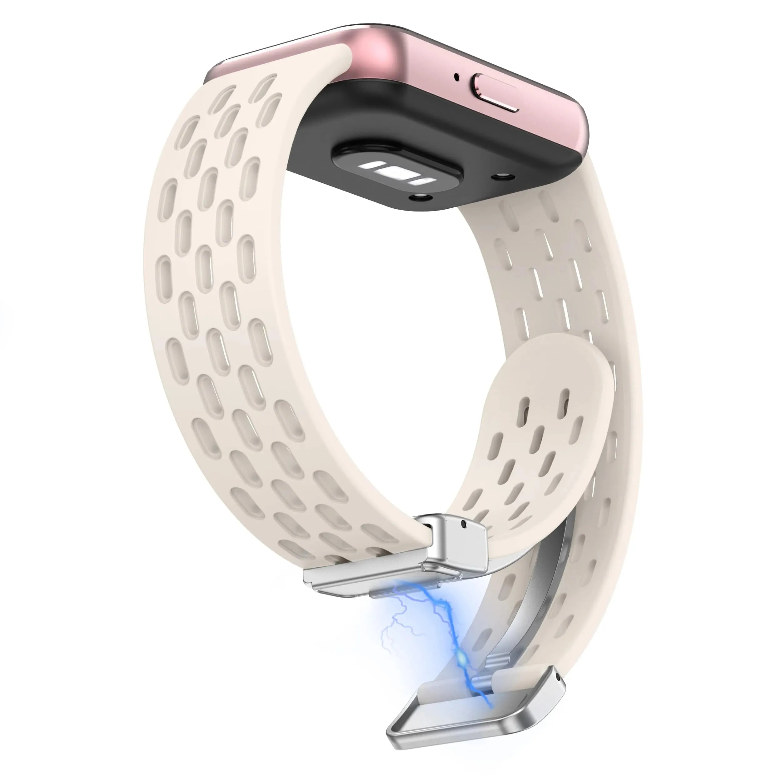 Breathable Magnetic Sports Watch Band For Samsung Fit 3