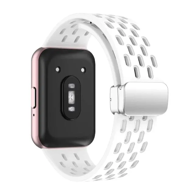 Breathable Magnetic Sports Watch Band For Samsung Fit 3