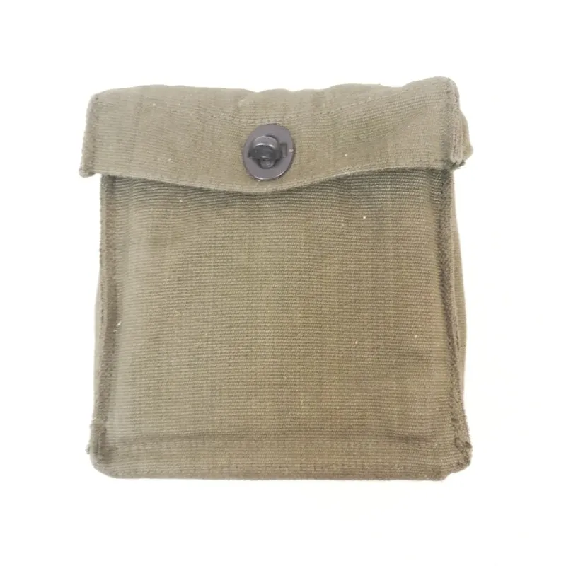 British '58-pattern Binocular Pouch. Used/Graded / New. Olive Green.