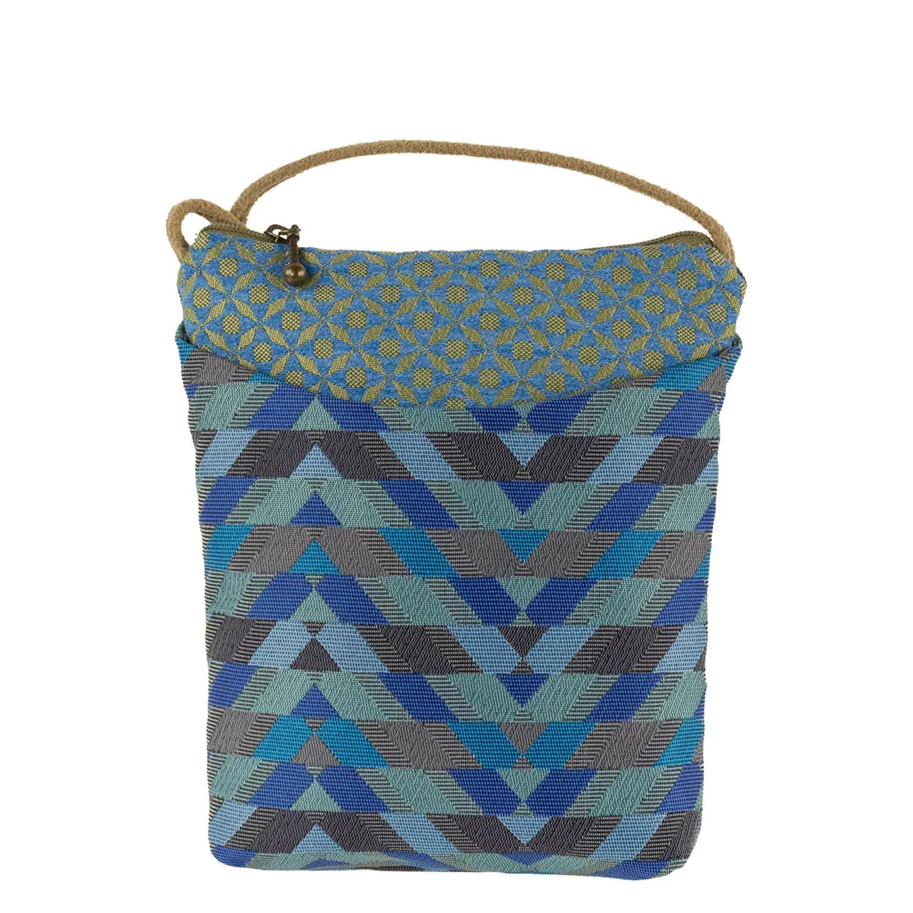 Busy Bee Crossbody in Sierra Blue
