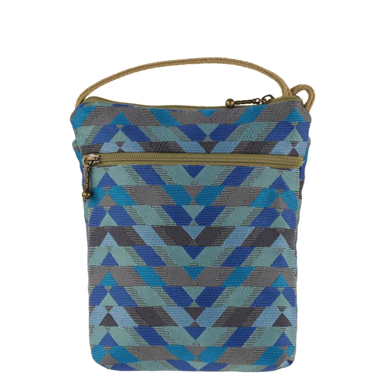 Busy Bee Crossbody in Sierra Blue