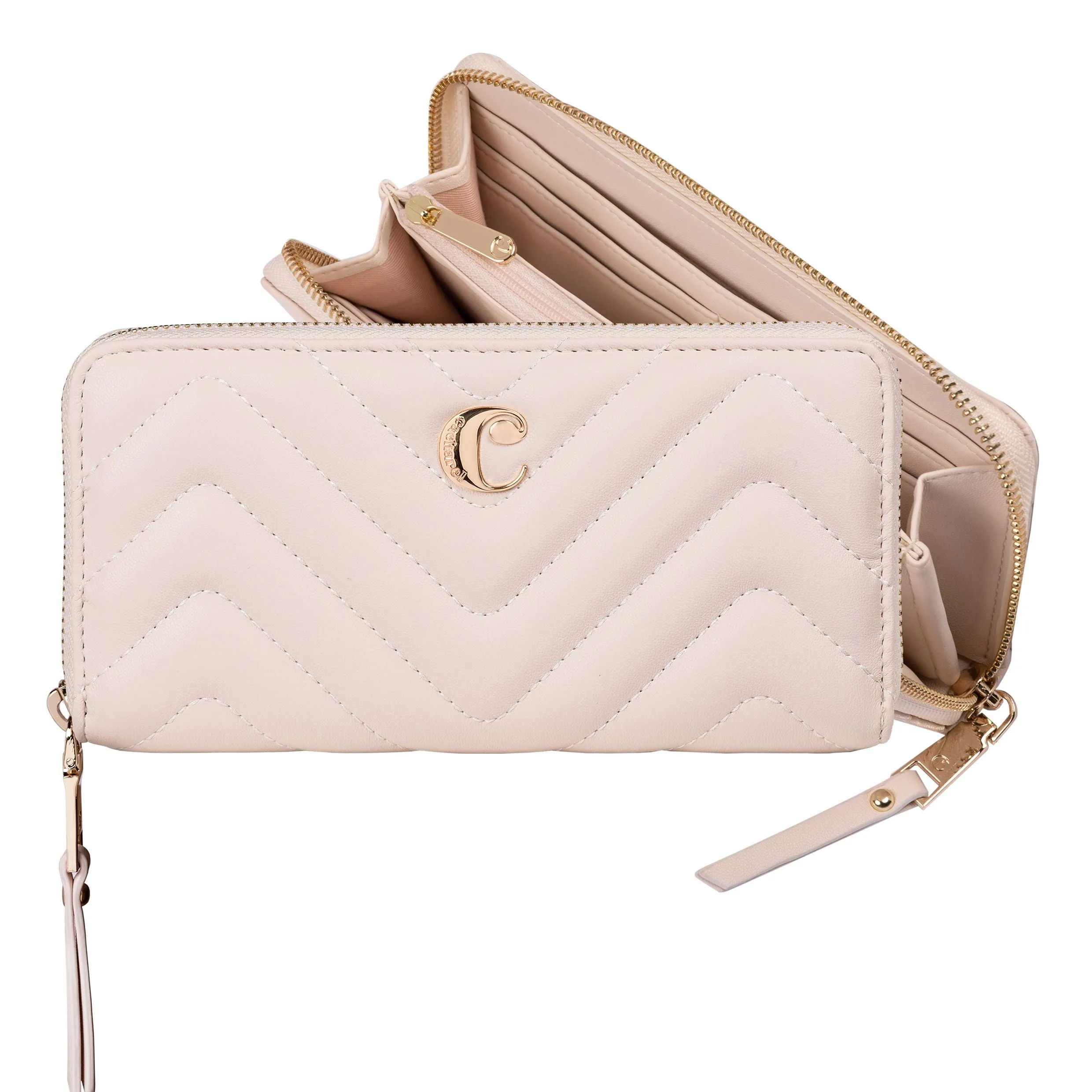 Cacharel CEL220G-Travel wallet Odeon Off-white