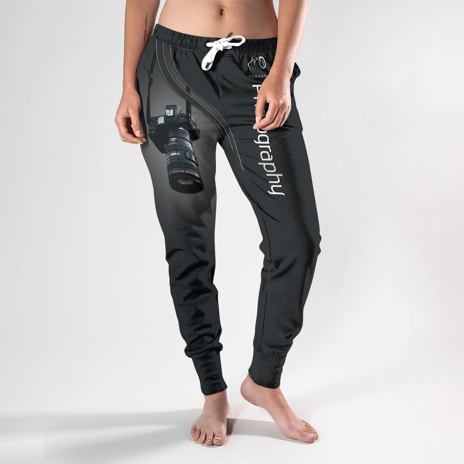Camera 3D Pants Photography Sweatpants Custom Photographer Jogger