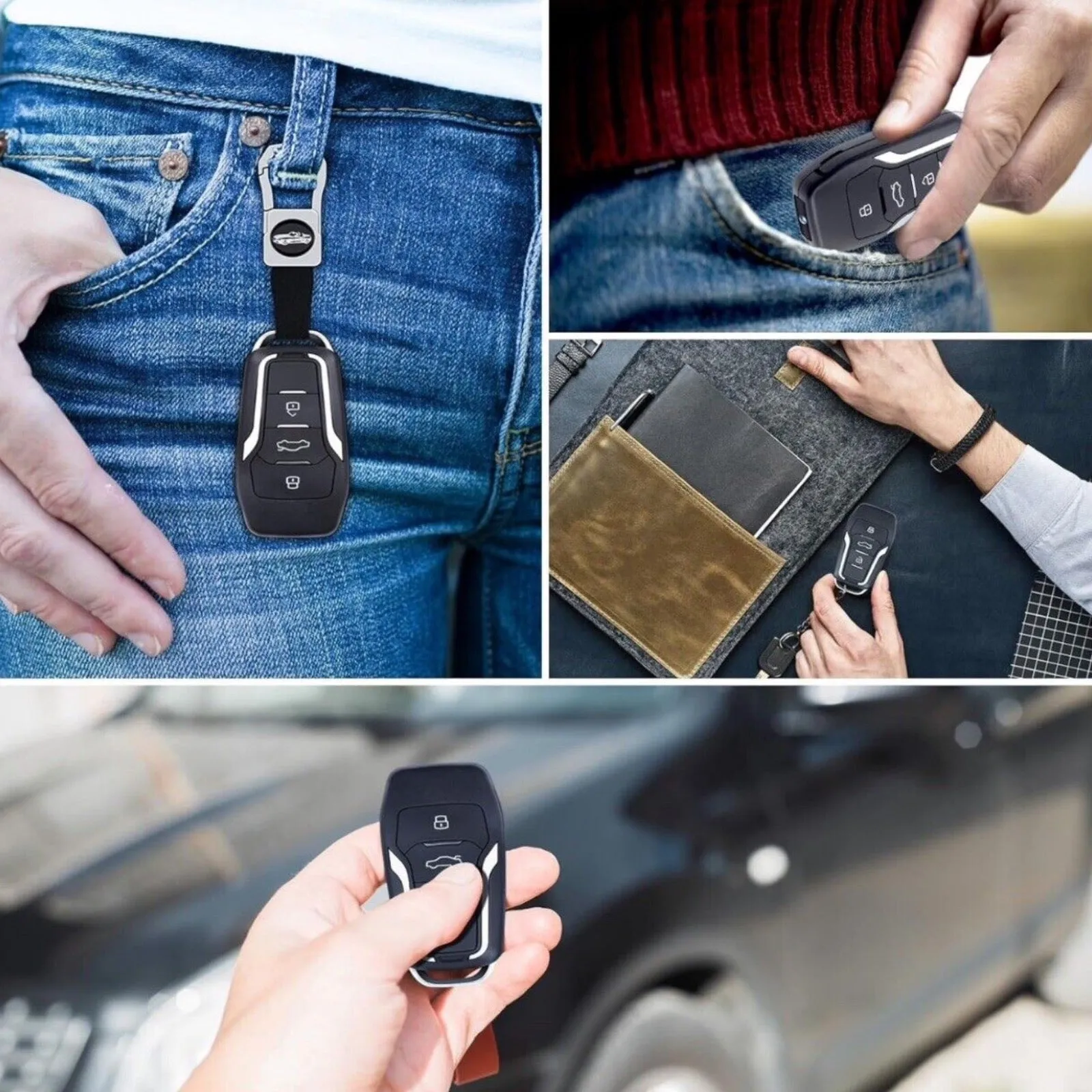 Car Key Remote Video Camera Full HD 1080p Motion Detection Night Vision & Sound Recorder