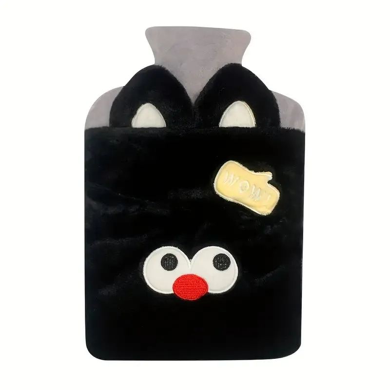 Cartoon Theme Plush Water Bag (2000ml)