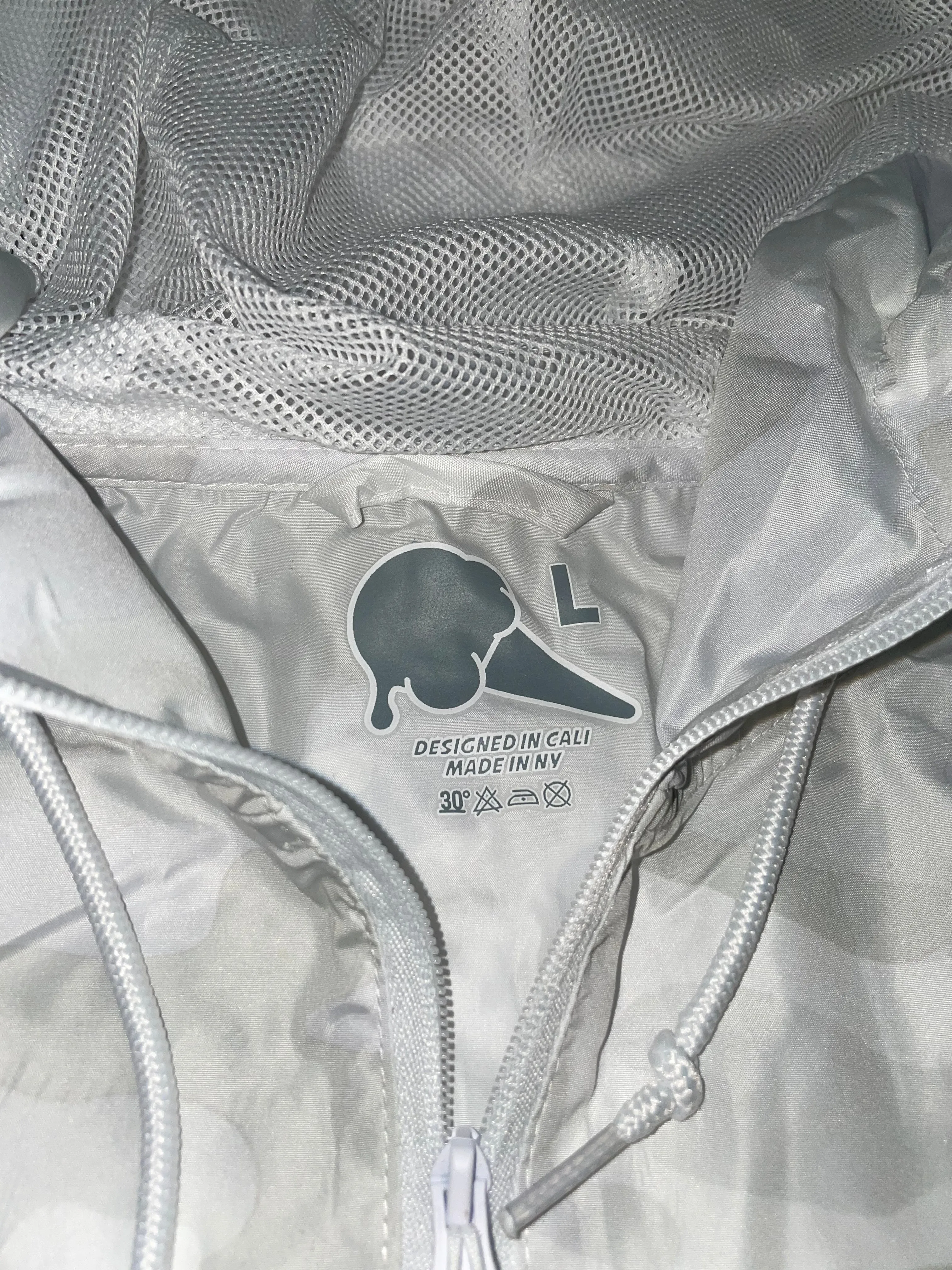 Chenille Camo Windbreaker