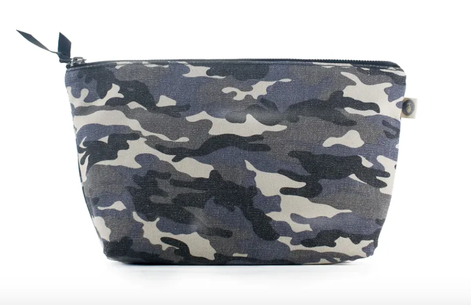 Clutch Bag Grey Camouflage