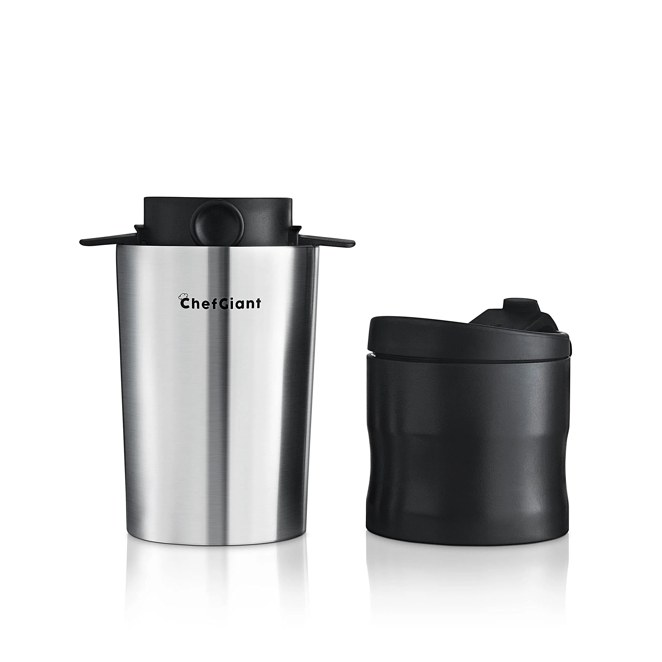 Coffee Maker With Rechargeable Electric Ceramic Coffee Grinder Travel Mug - SLH