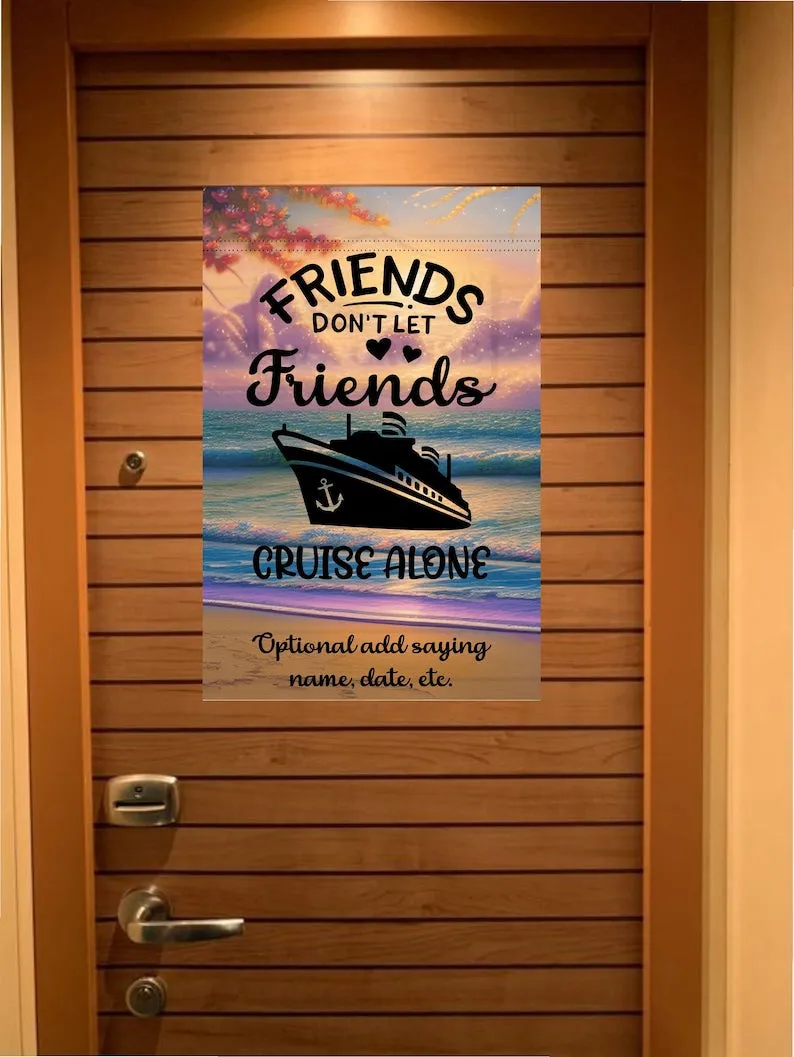 Cruise Door Decoration, Personalized Magnetic Cruise Door Decor, Family Cruise, Cruise Decoration