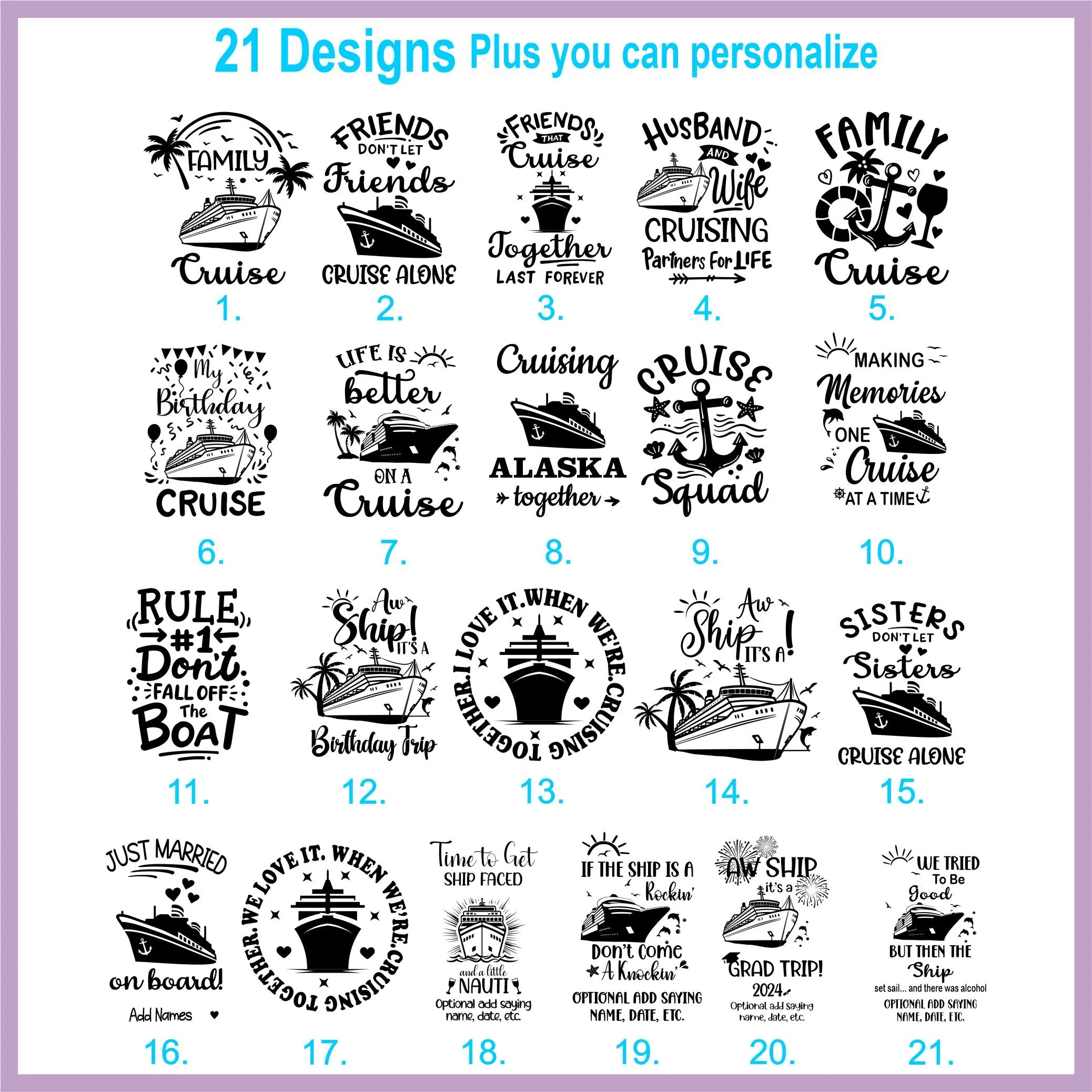 Cruise Ship Door Decoration,  Funny Cruise Door Sign Decor, Cruise Essentials, Magnetic Cruise Banner, Cruise Ship Decor, Cruise Sign, Birthday Cruise, Family Cruise, Babymoon Cruise