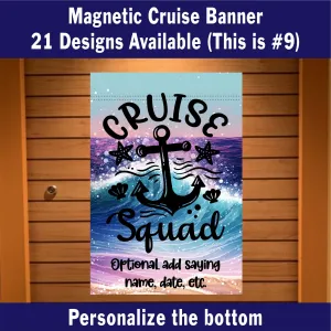 Cruise Ship Door Decoration,  Funny Cruise Door Sign Decor, Cruise Essentials, Magnetic Cruise Banner, Cruise Ship Decor, Cruise Sign, Birthday Cruise, Family Cruise, Babymoon Cruise