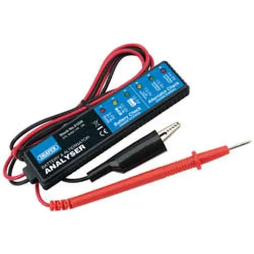 Draper Battery And Alternator Analyser For 12V Dc Systems Dr-41026