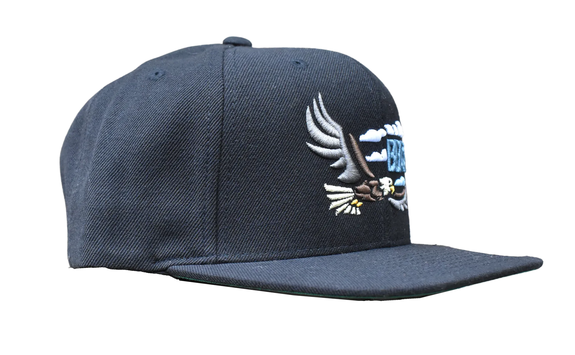 Eagle Beast Black Snapback Cap