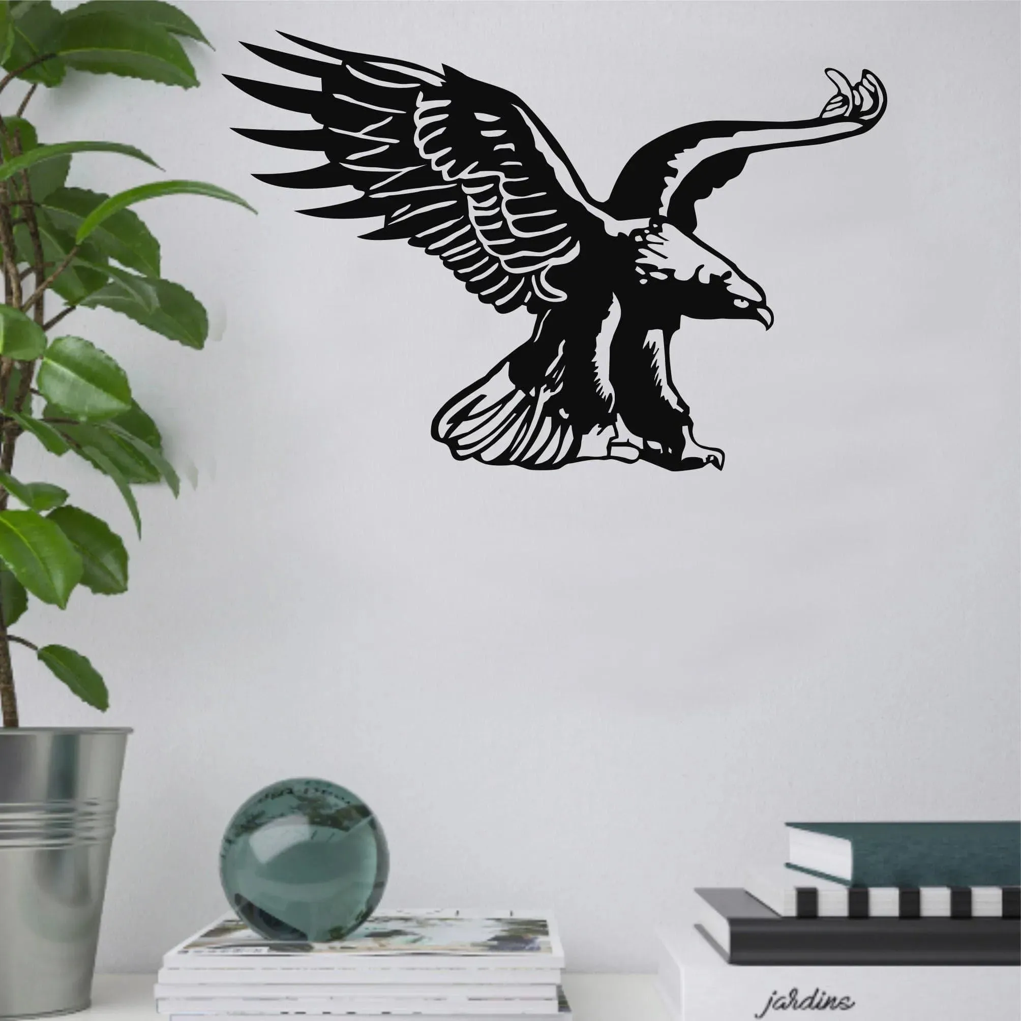 Eagle Bird Metal Wall Decor