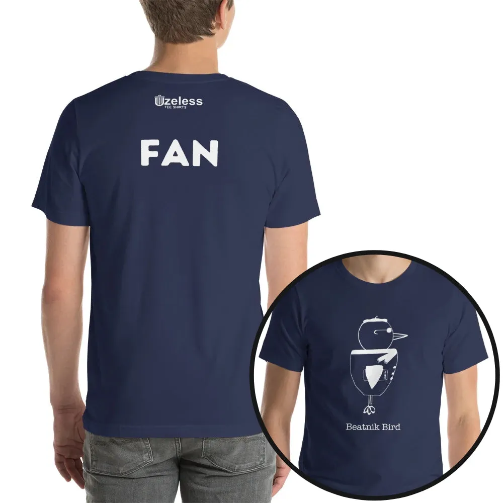 Fan White Print Unisex T-Shirt