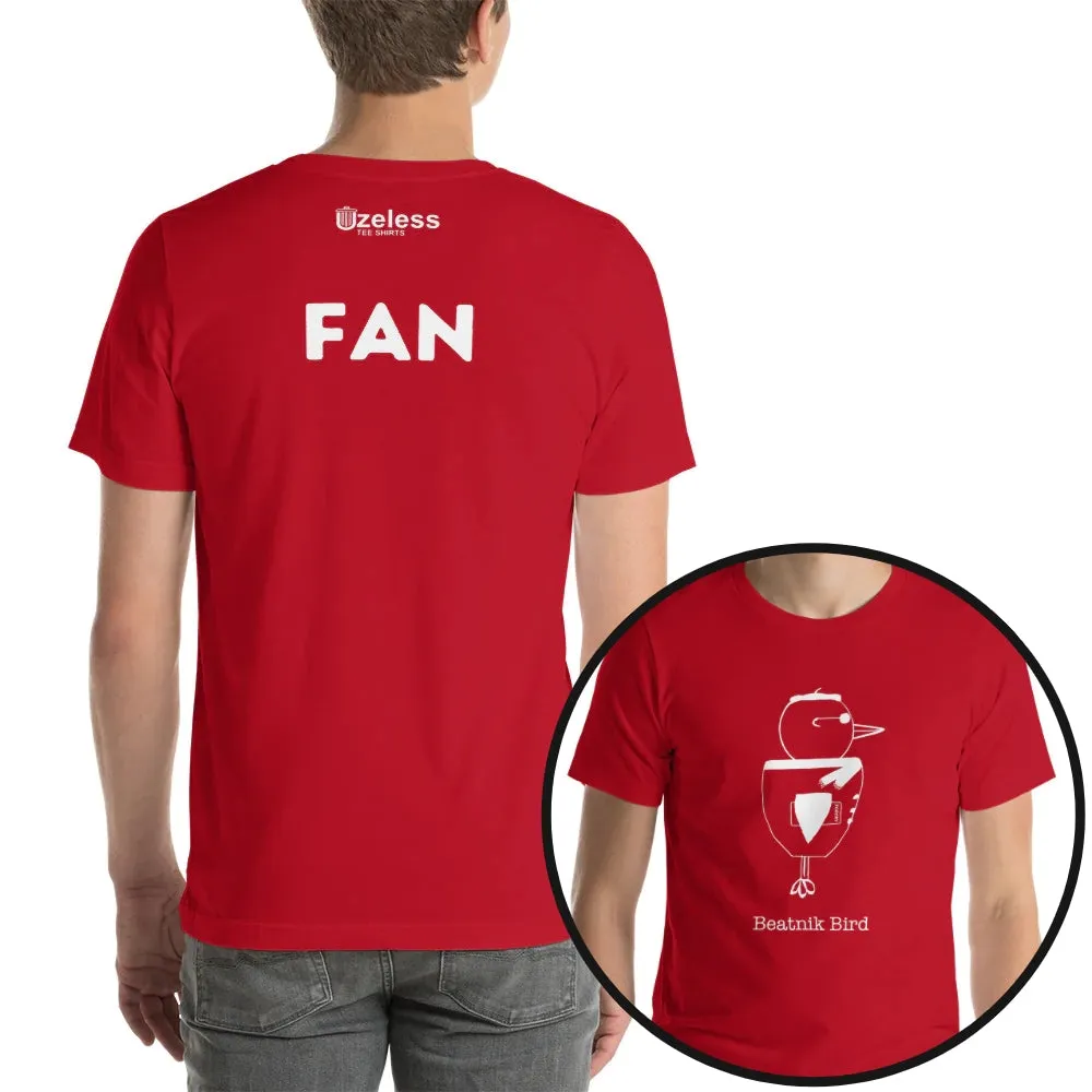 Fan White Print Unisex T-Shirt