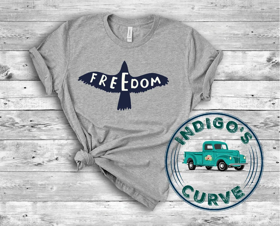 Freedom Free Bird Short Sleeve Tee