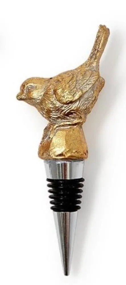 Golden Bird Bottle Stopper- Assorted