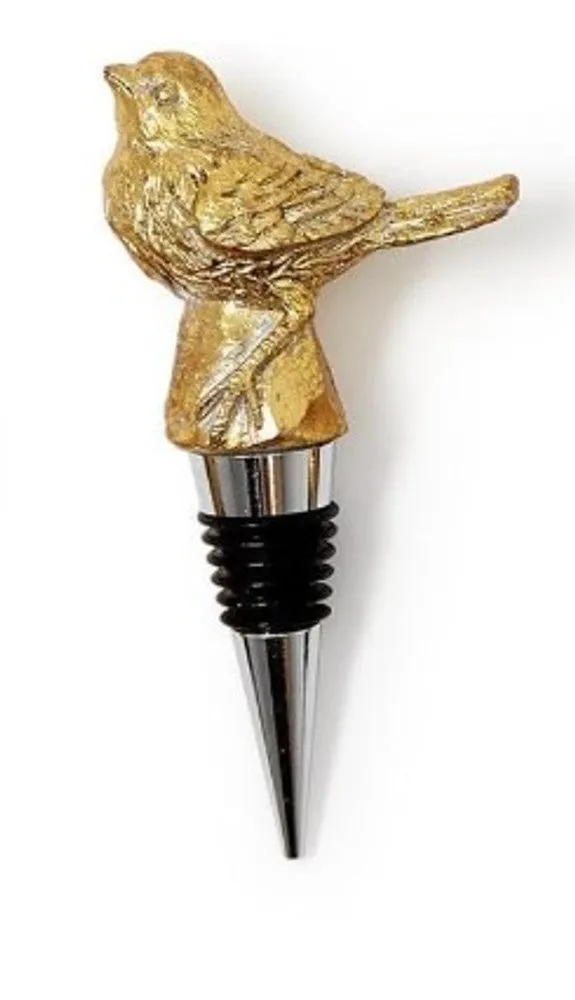 Golden Bird Bottle Stopper- Assorted