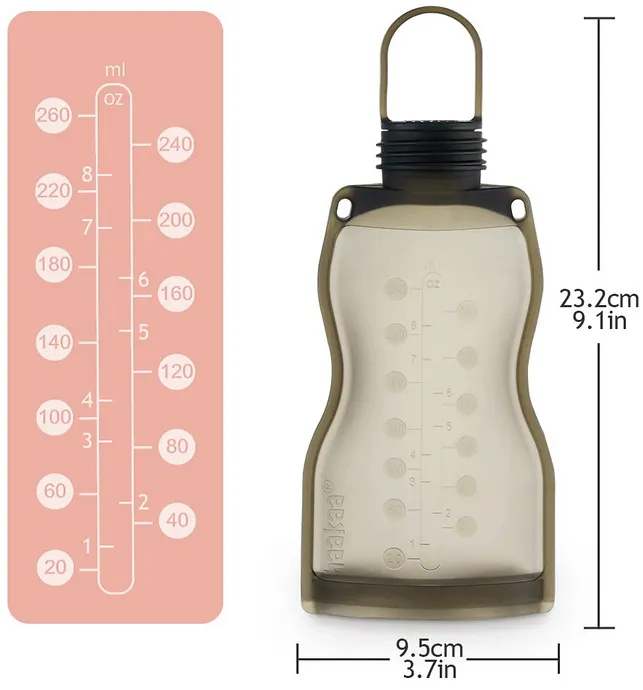 Haakaa Breastmilk Storage Bags 9oz/260ml, 10 PK