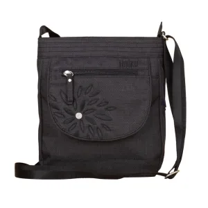 Haiku Jaunt Cross Body Bag in Cherry Blossom, Stone Gray, Black in Bloom & Forest